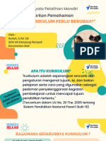 Mengapa Kurikulum Perlu Berubah