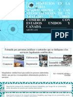 Los Servicios en La Industria Maquiladora y Las Negociaciones de Un Tratado de Libre Comercio Con Estados Unidos y Canadá