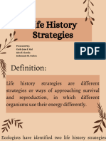 Life History Strategies 5.1 5.3 - 091657
