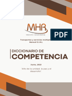 Diccionario de Competencia - Transportes y Servicios Multiples