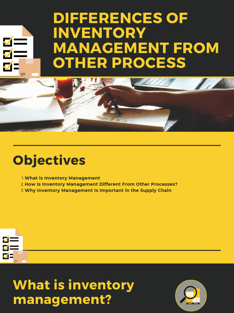 Inventory Management vs. Supply Chain | PDF | Inventory | Warehouse