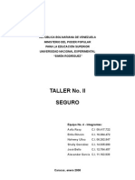 Resumen Del Taller II Seguro (Eq. N