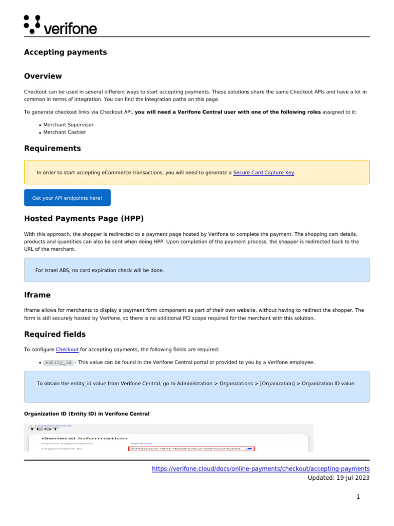 Accepting Payments Secure Card Capture Key PDF Point Of Sale