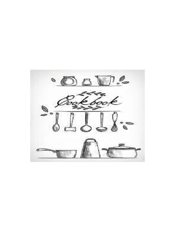 Recipe cookbook cover pdf