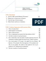 Statistics - Annual Exam Revision