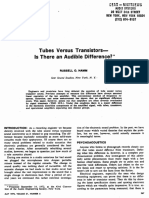 Tubes vs Transistors - Russell O. Hamm