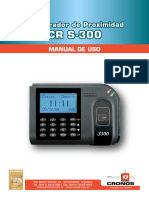 Manual Cronos S300