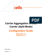 Carrier Aggregation & Dual Carrier (Split Mode) : Configuration Guide