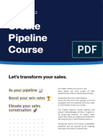 Sales IQ - Create Pipeline Course