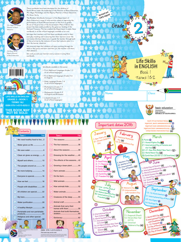 2016 Workbook V1 Ls Eng Gr2 - LR | PDF