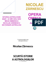 Nicolae Zărnescu - Opera Omnia (Astrologie)