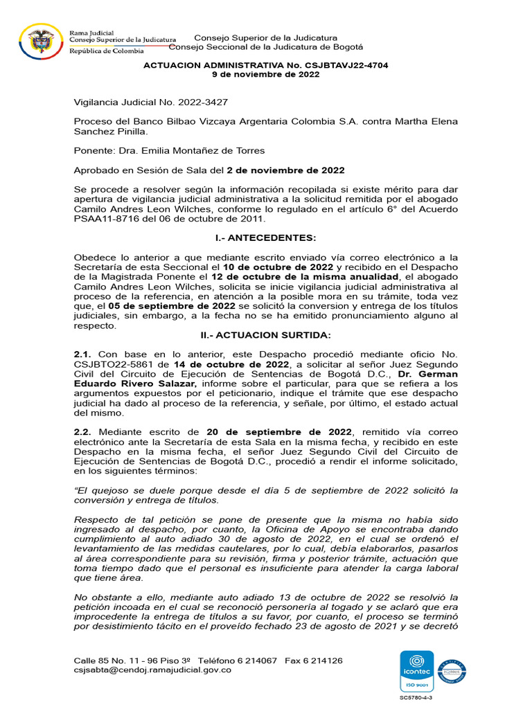Sentencia Civil | PDF