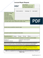 Structural Repair Request Form Rev 10