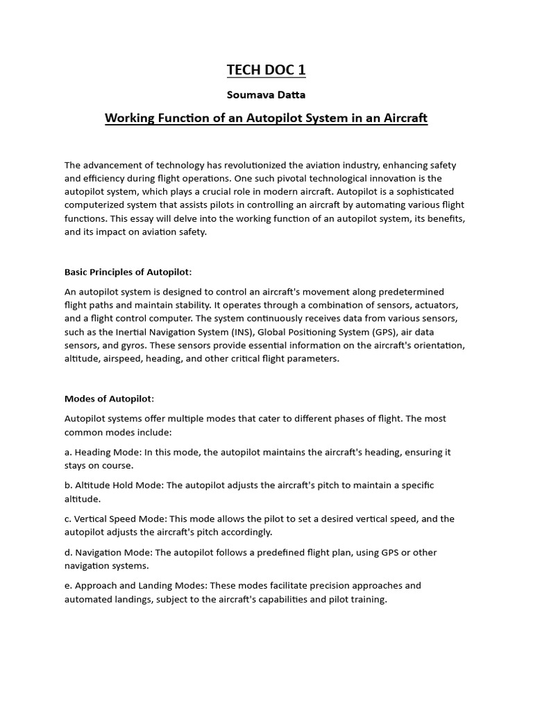Tech Doc 1 | PDF