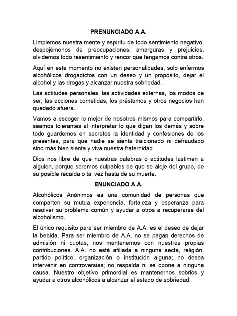 Prenunciado A PDF