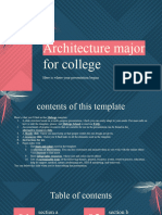 Architecture Major For College by Slidesgo