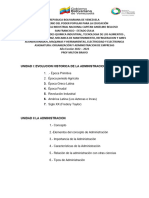 Organizacion y Administracion de Empresas