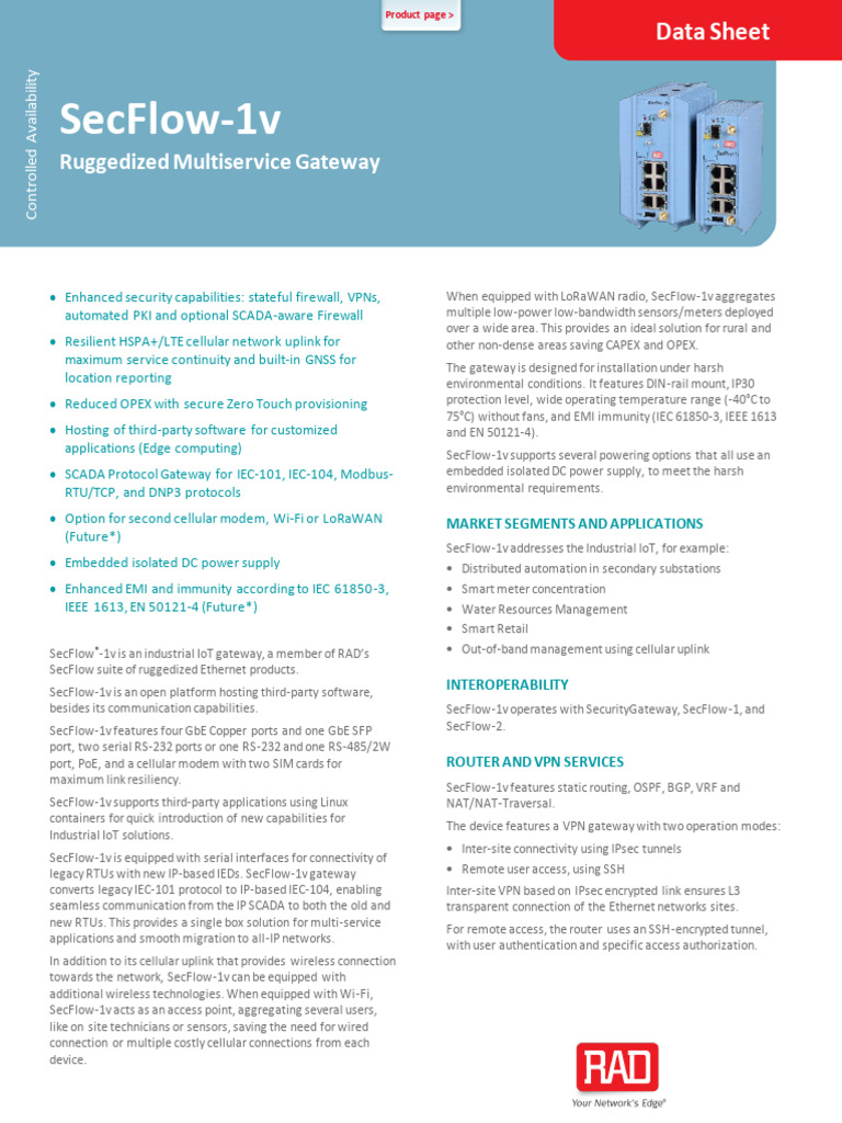 SecFlow-1v Ds Ver 2 2 Tenders Sept 25 | PDF | Virtual Private Network ...