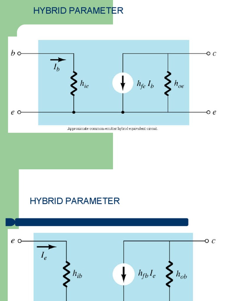 Hybrid and PNP Transistor PDF