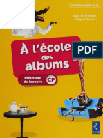 CP - Français - À Lécole Des Albums Méthode de Lecture CP - Manuel - Retz - 2015