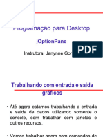 Aula 08 - JOptionPane