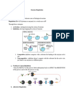 Enzyme Regulation