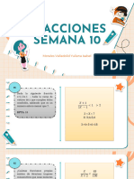 Semana 10 Fracciones PDF