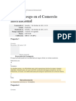 Evaluación Inicial Pago y Riesgo en El Comercio Internacional