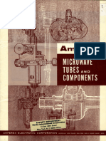 Amperex  Catalog  Microwave tubes     12 pages