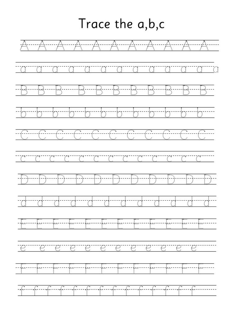 Abc writing pdf