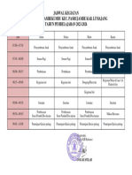 Jadwal Kegiatan