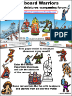 Cardboard Warriors Forum Flyer