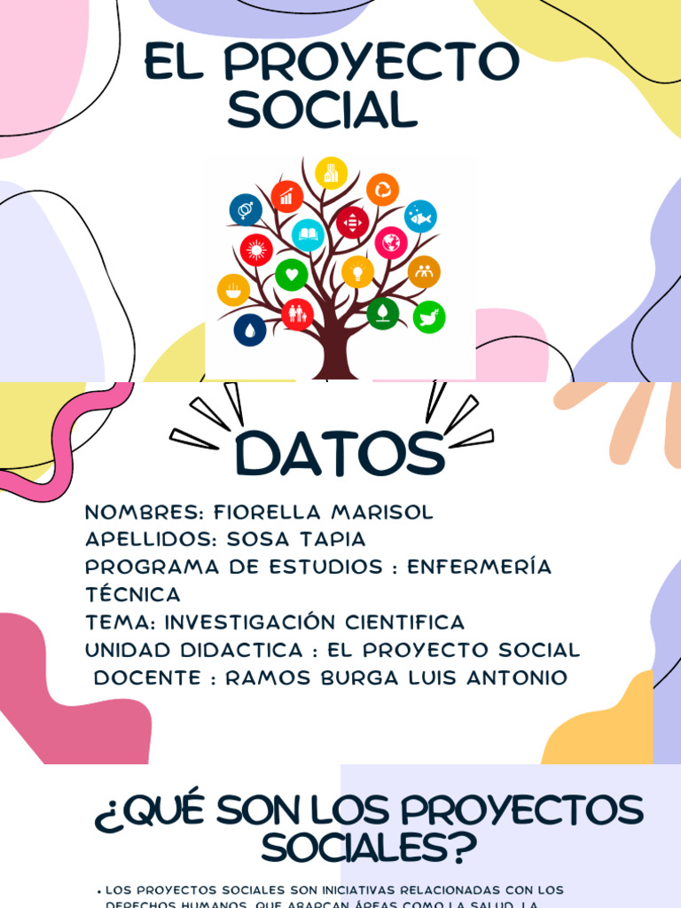 Ejemplos de Proyectos Sociales Sostenibles | PDF | Ciencias sociales