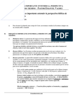 Sesión 01 Porqué - Valoramos Entender La Perspectiva Bíblica de Los Últimos Tiempos