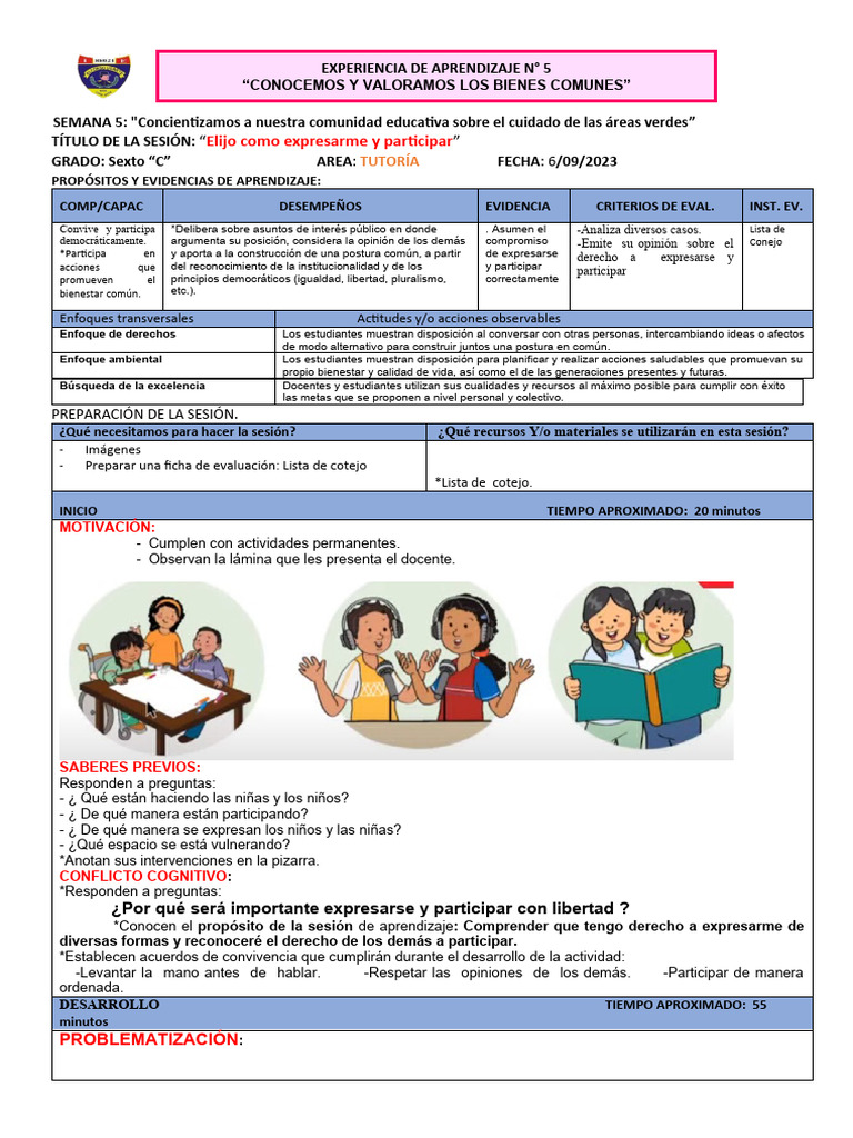 Tutoría | PDF | Crecimiento personal y profesional