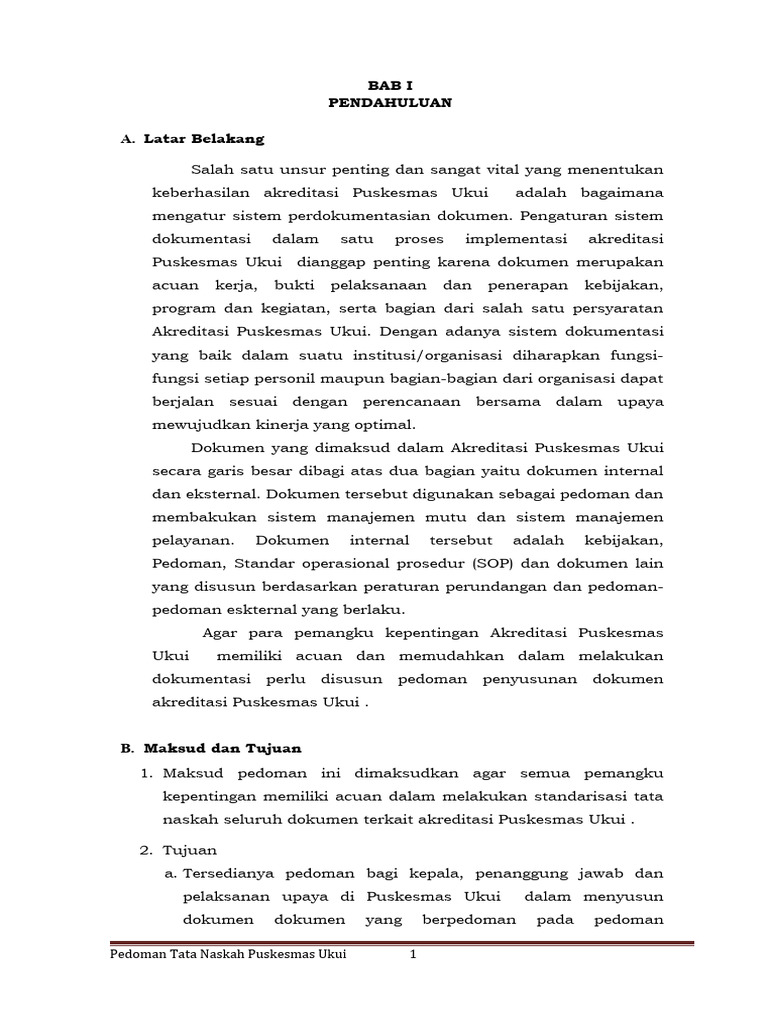 Tata Naskah Revisi 2 | PDF