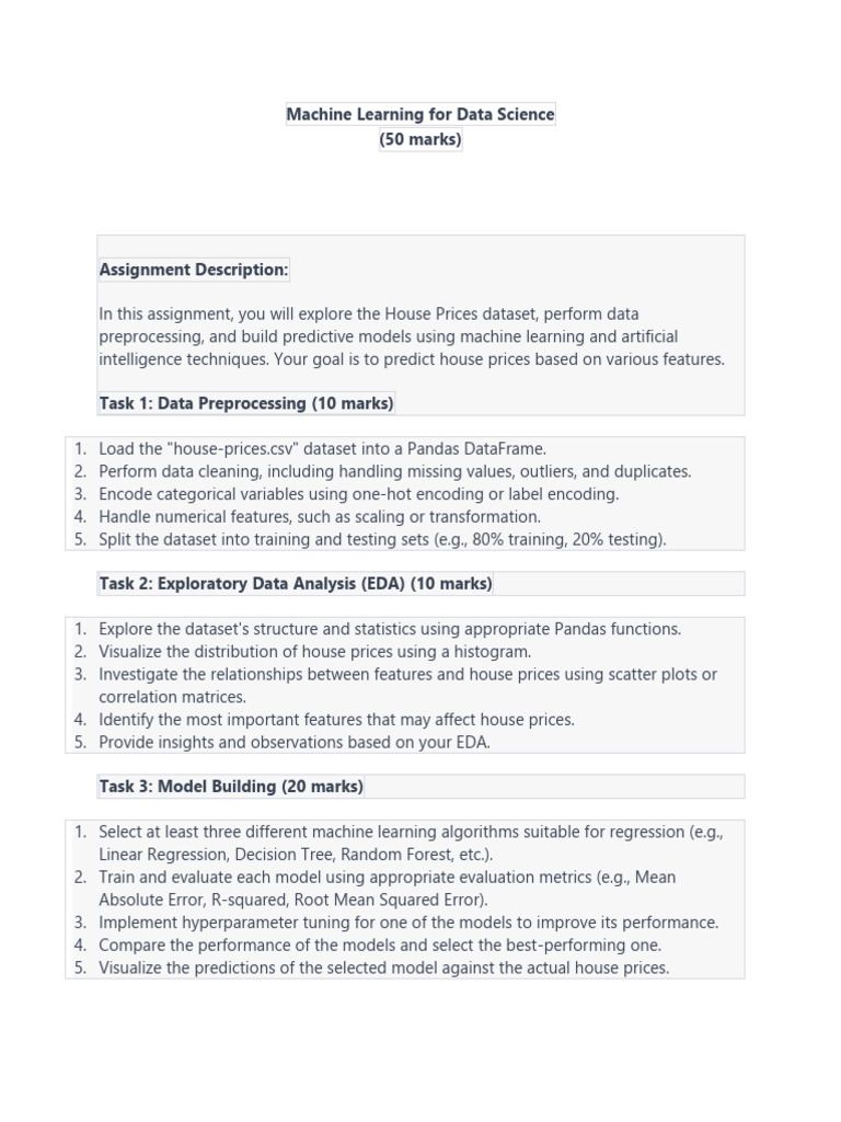 Machine Learning For Data Science | PDF