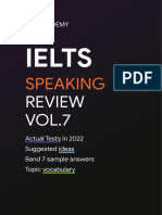 Ielts Speaking Review 2022 1