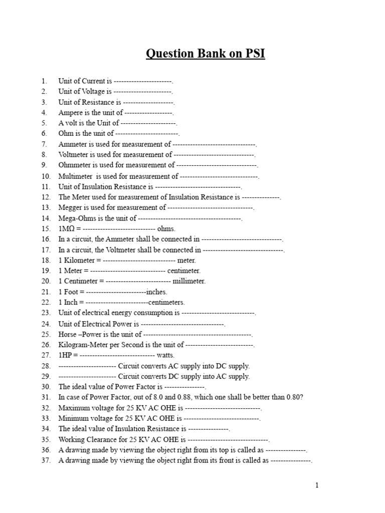 Psi QB | PDF
