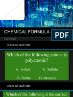 Chemical Formula