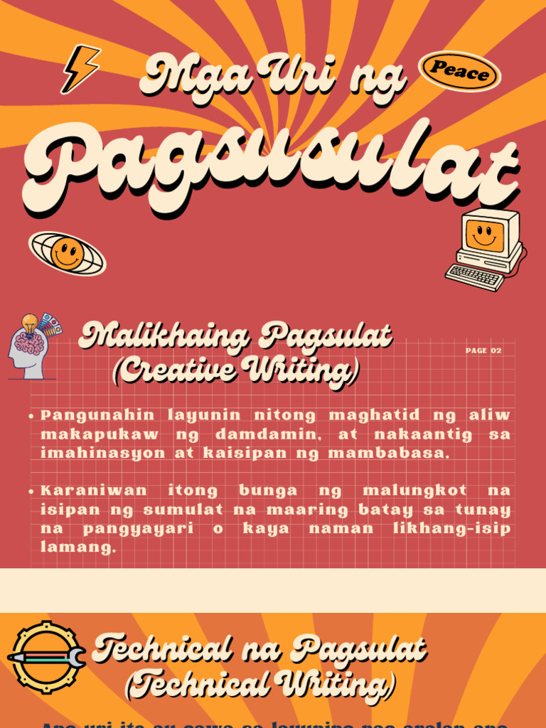 Mga Uri NG Pagsusulat | PDF