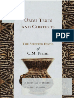 C. M. Naim - Urdu texts and contexts _ the selected essays of C.M. Naim.-Permanent Black (2004)