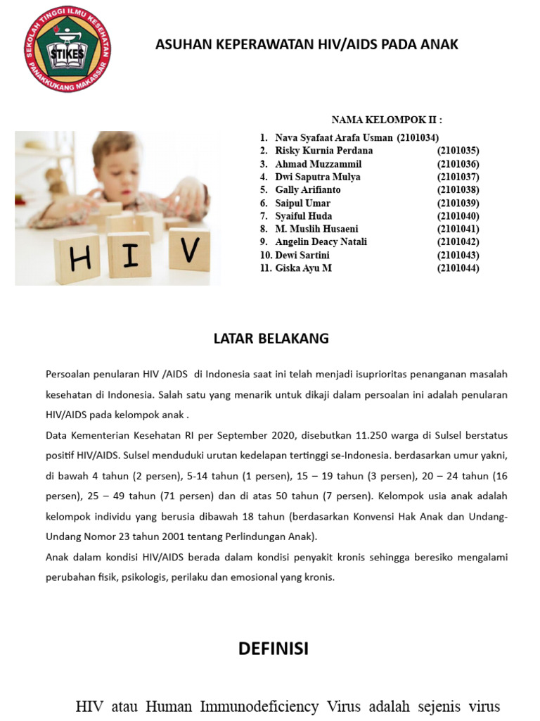 Hiv Aids Pada Anak Pdf