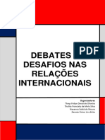 Conri - Debates e Desafios Nas Relações Internacionais