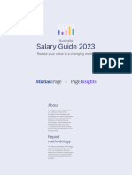 Michael Page - Salary Guide 2023 - Australia