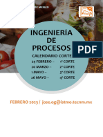 Calendario Cortes Ing Procesos