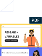 Lesson 3 - Research Variables