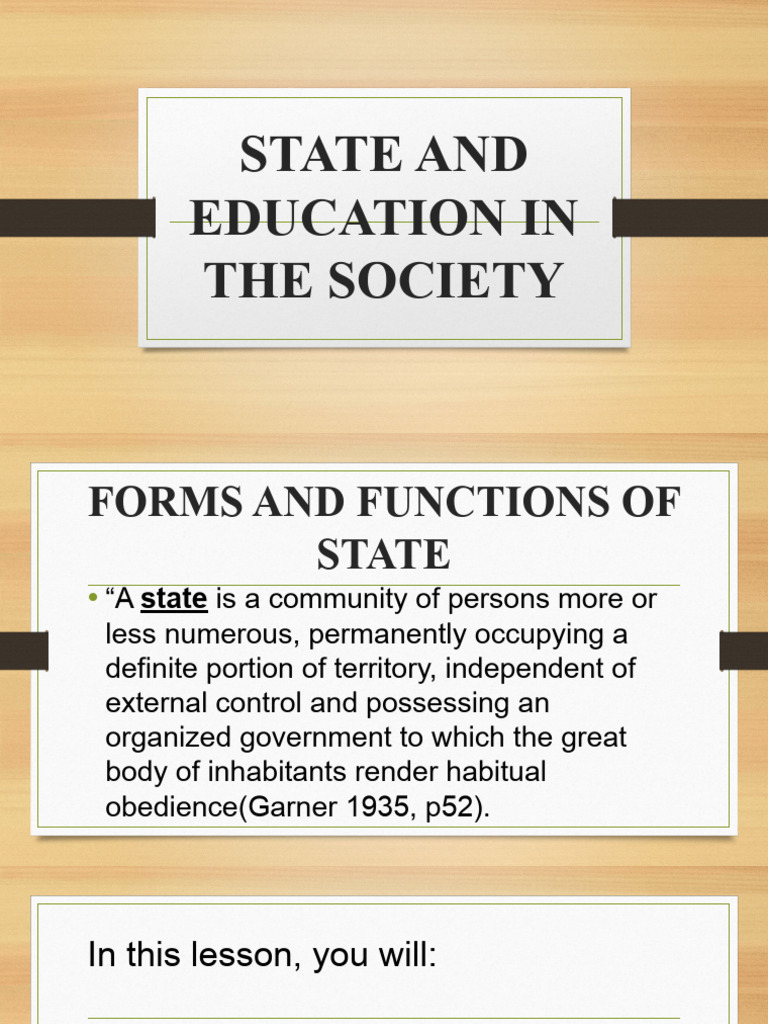 Understanding State and Non-State Functions | PDF | State (Polity ...