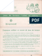 CP - Français - Remi Et Colette - Jeux D'écriture 1 - Magnard - 1961
