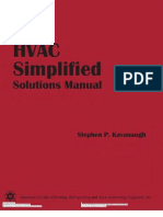 HVAC Simplified Solution Manual